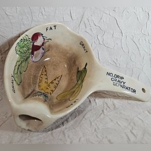 Vintage Ceramic Gravy Separator